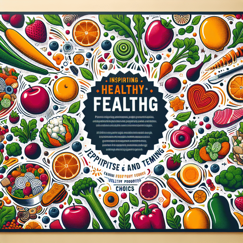 Ide Desain Poster Makanan Sehat yang Menggugah Selera dan Inspiratif