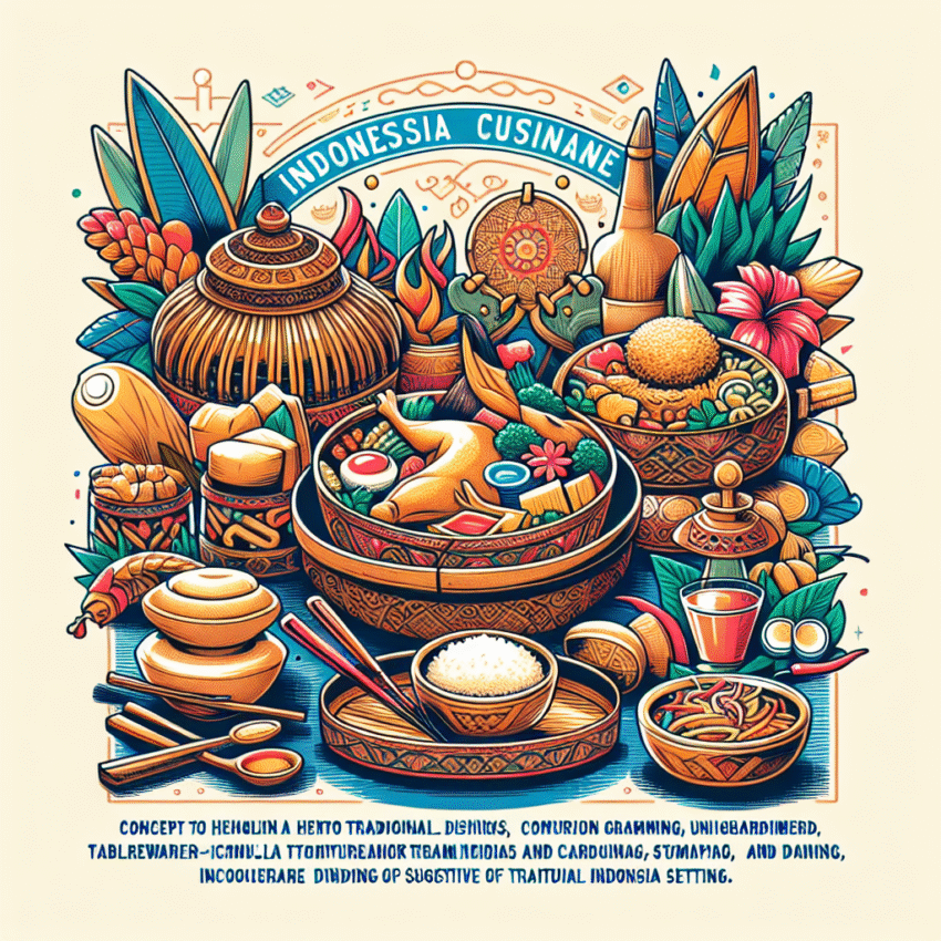 Poster Makanan Tradisional Indonesia: Menggugah Selera dan Budaya