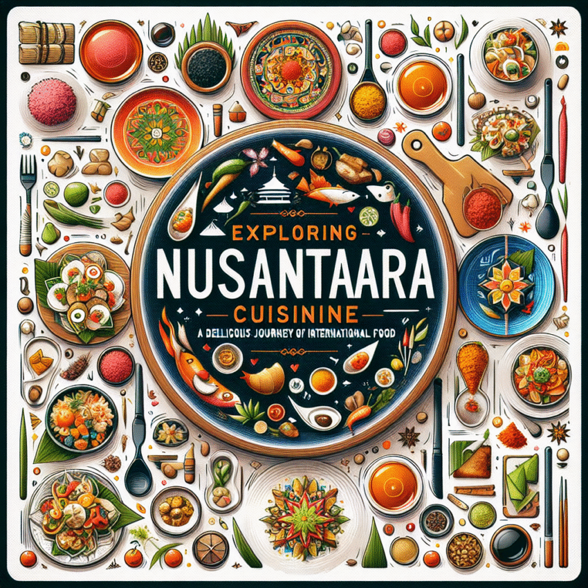 Eksplorasi Kuliner Nusantara: Perjalanan Lezat Makanan Internasional di