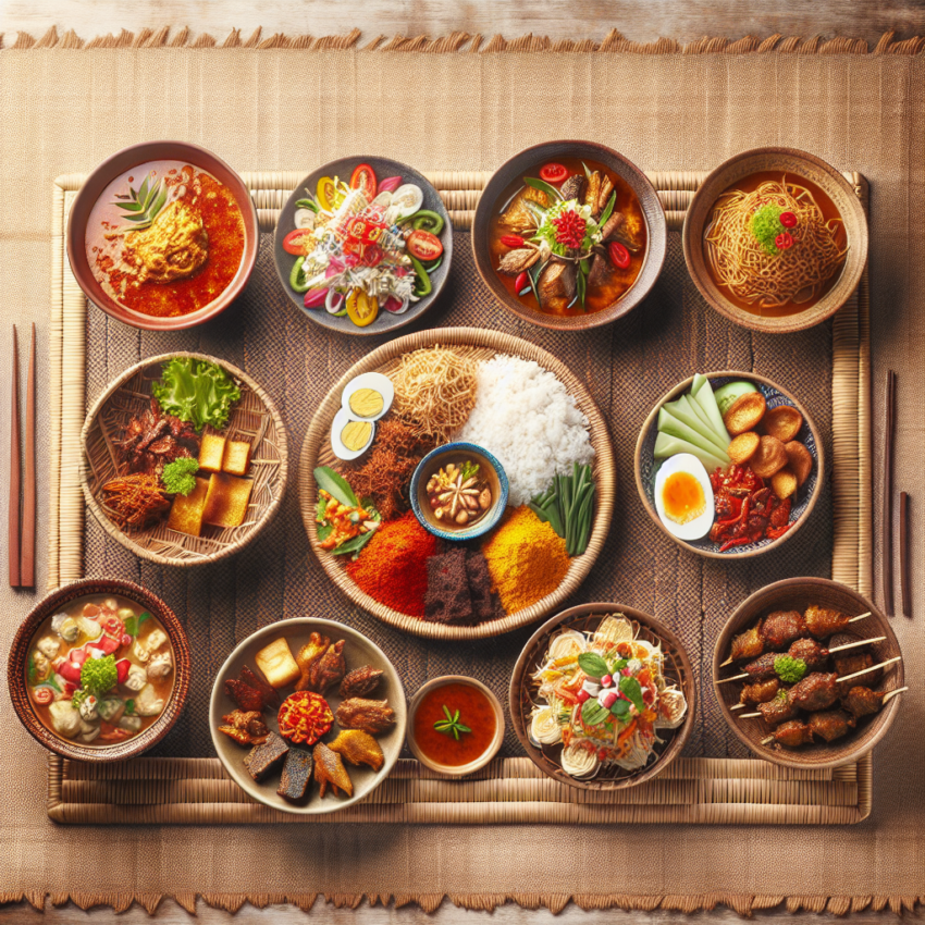 Kelezatan Menu Makanan Indonesia yang Menggugah Selera